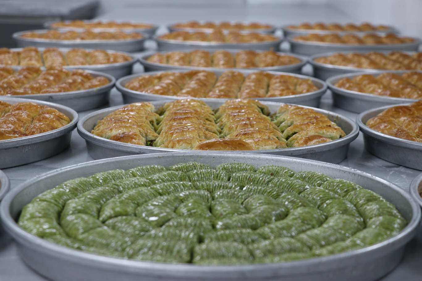 Baklavacılarda “tatlı” bayram telaşı
